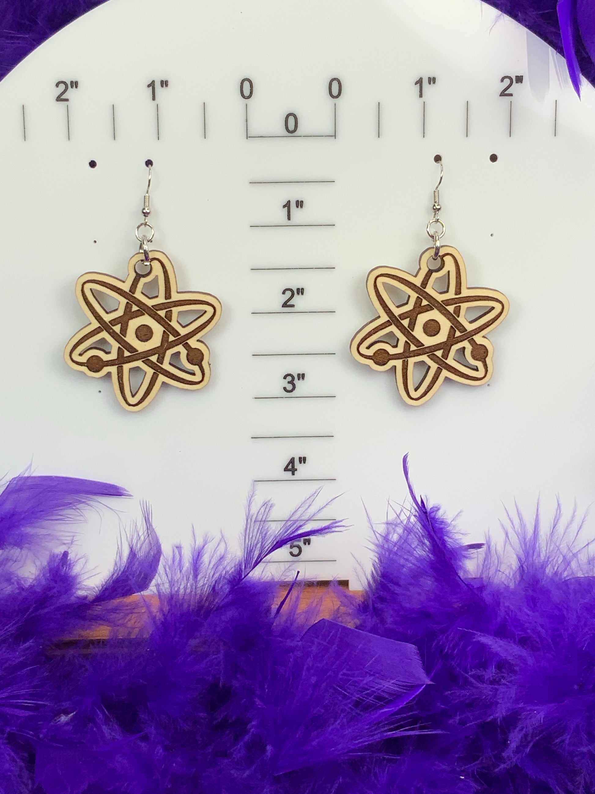 Atomic Earrings - Neatos Elements