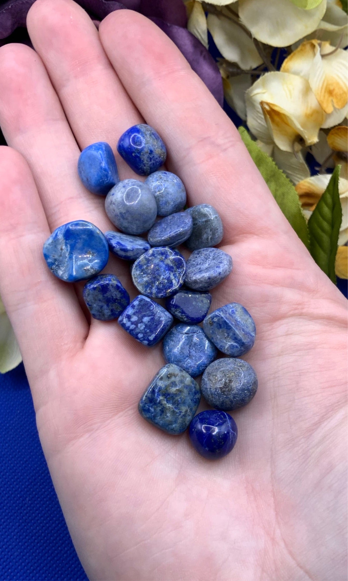 Lapis Lazuli Crystal Chips - Large - A Grade - Neatos Elements