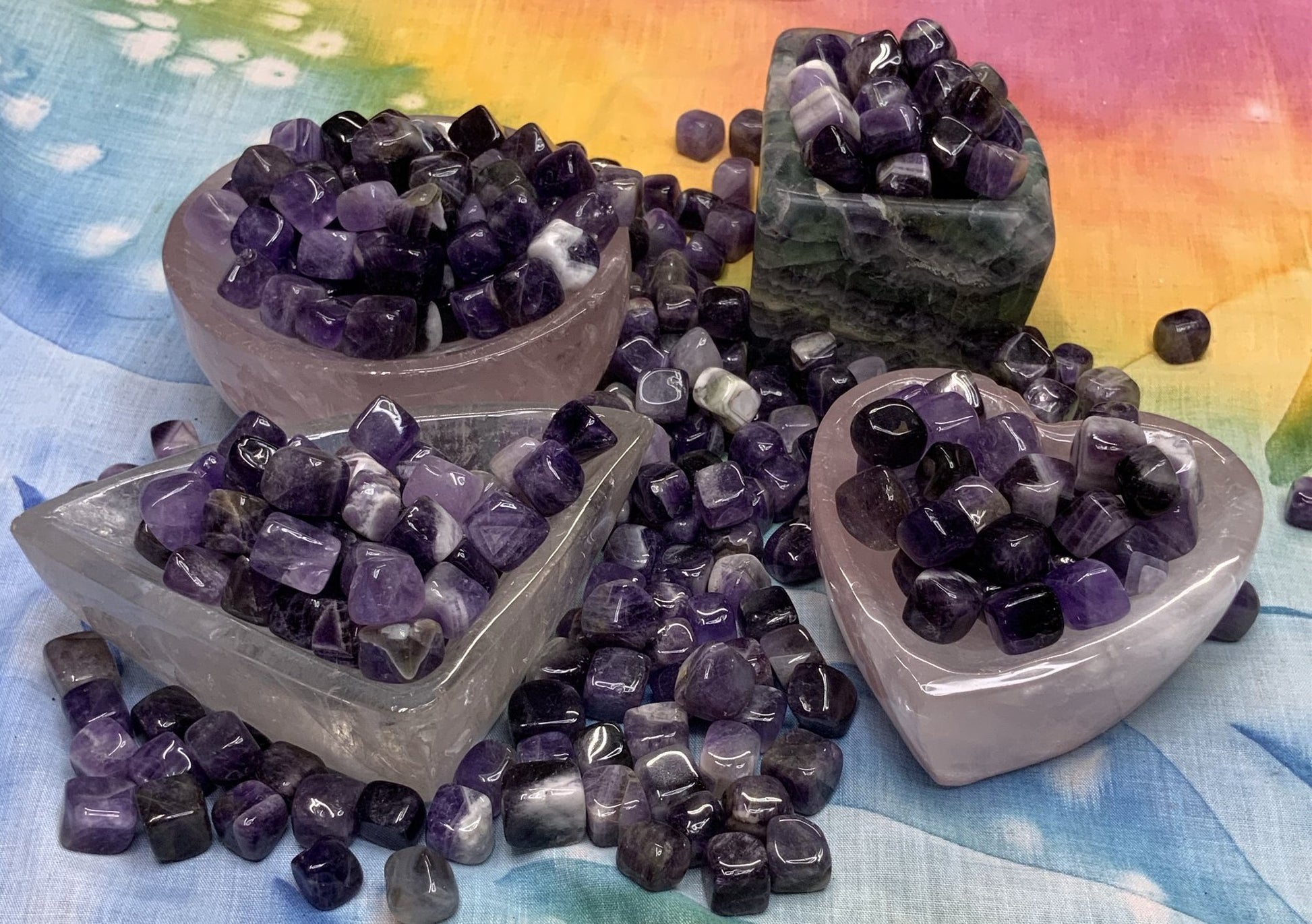 Amethyst Tumbles Small Cubes - Neatos Elements