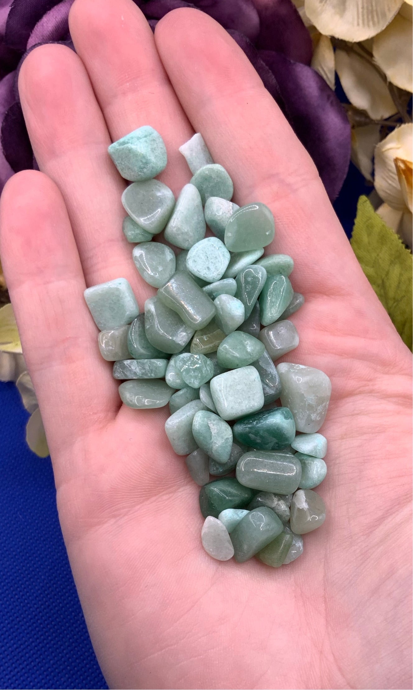 Green Adventurine Crystal Chips - Medium - A Grade - Neatos Elements