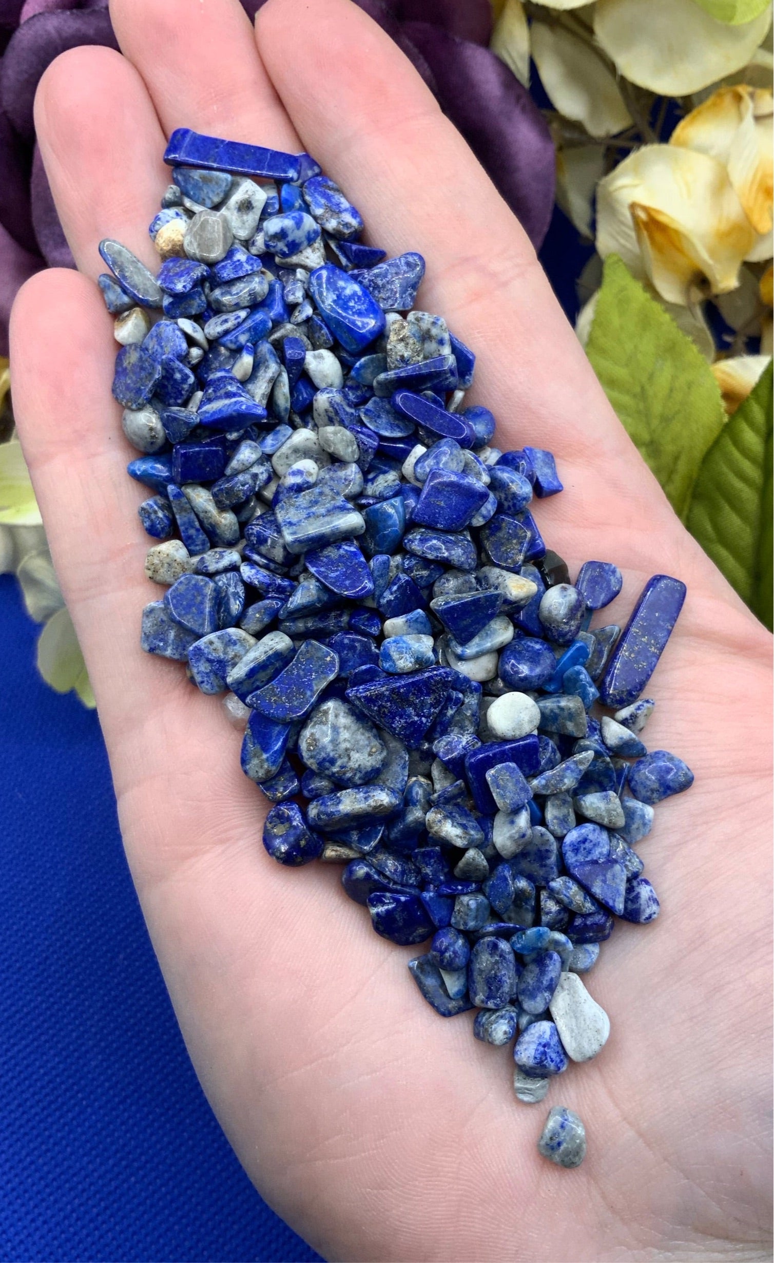 Lapis Lazuli Crystal Chips - Small - A Grade - Neatos Elements