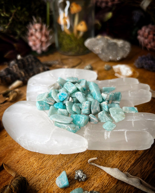 Amazonite Crystal Chips - Medium - AA Grade - Neatos Elements