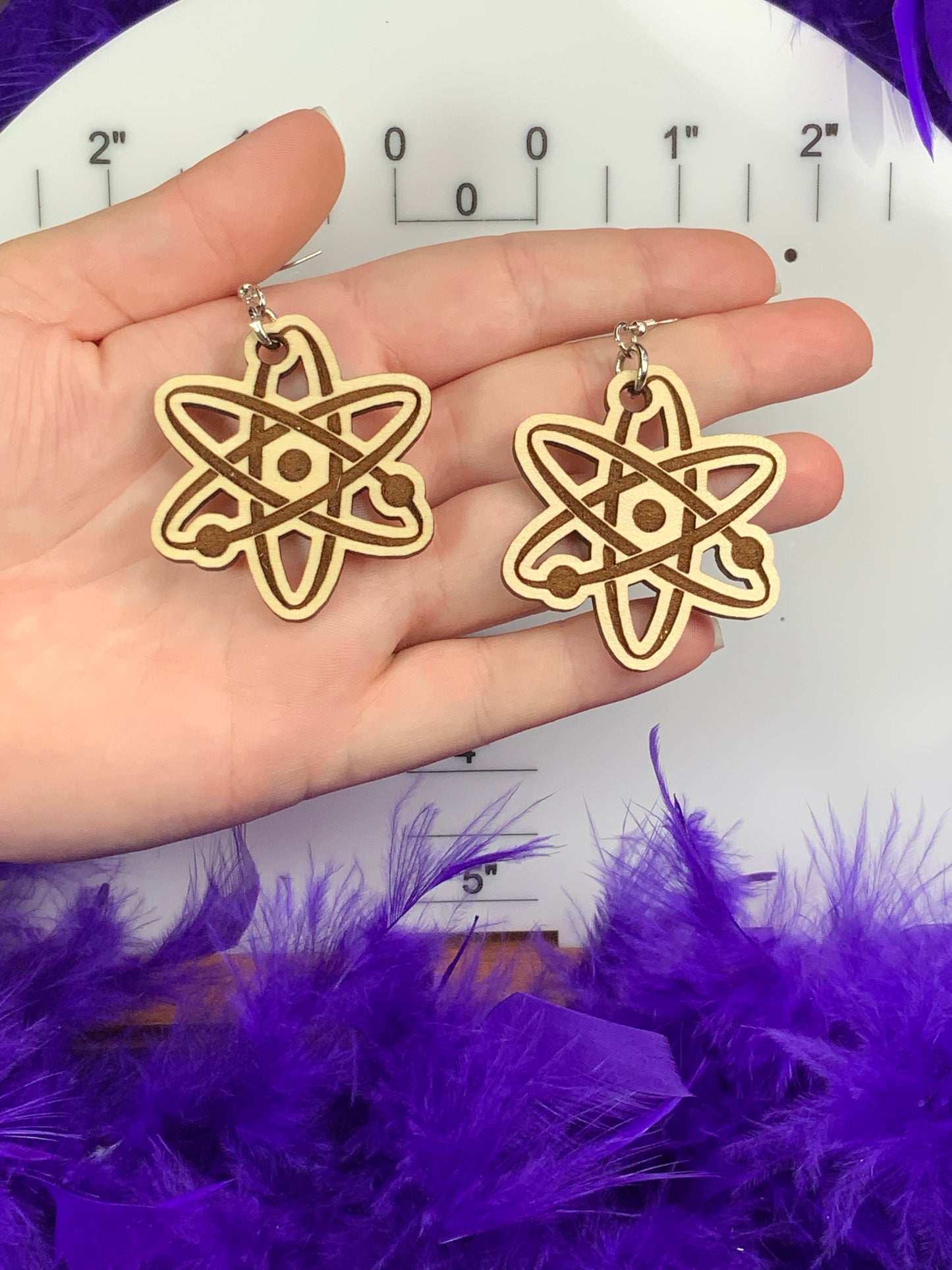 Atomic Earrings - Neatos Elements