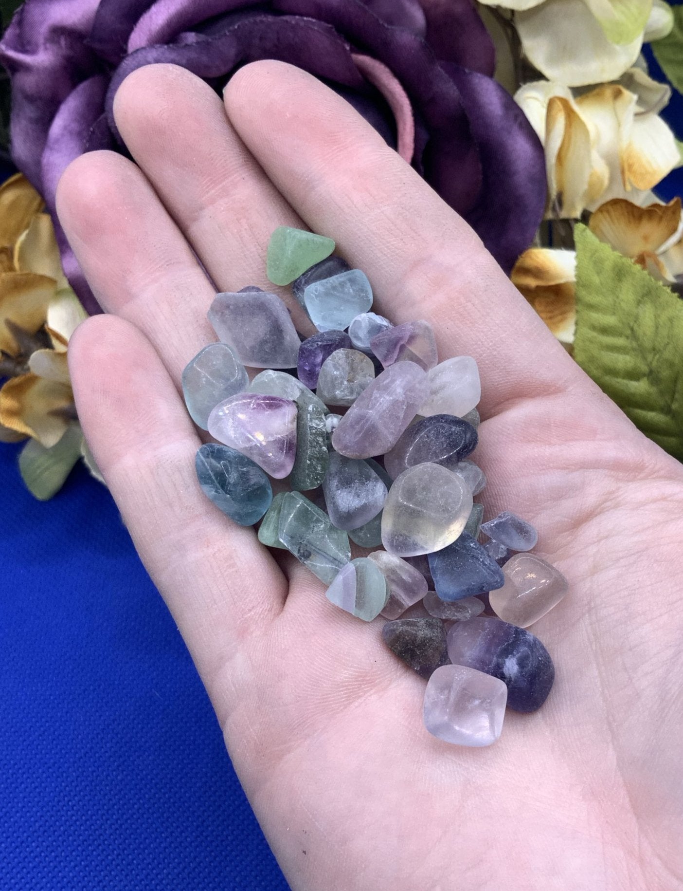 Rainbow Fluorite Crystal Chips - Large - AA Grade - Neatos Elements