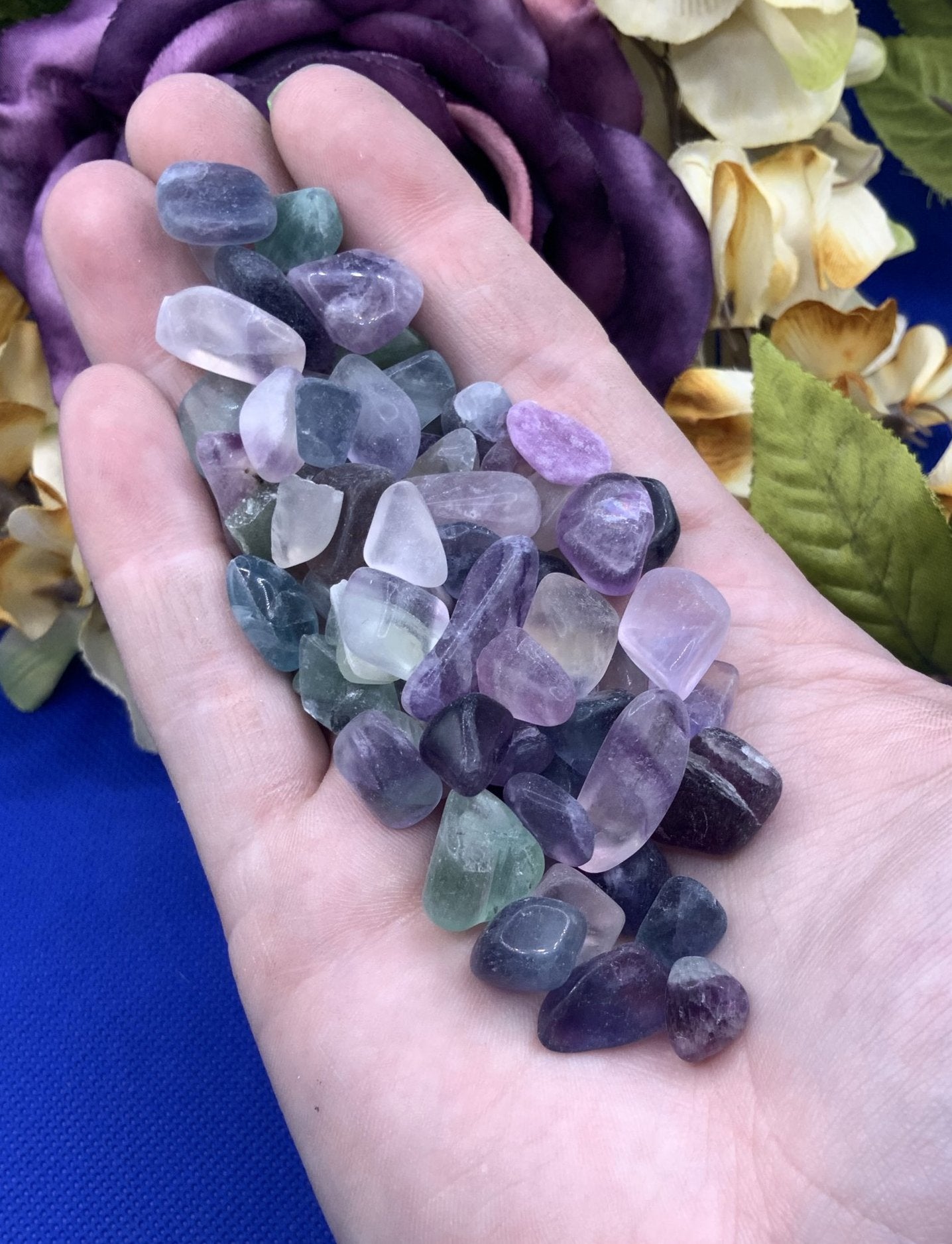 Rainbow Fluorite Crystal Chips - Large - AA Grade - Neatos Elements