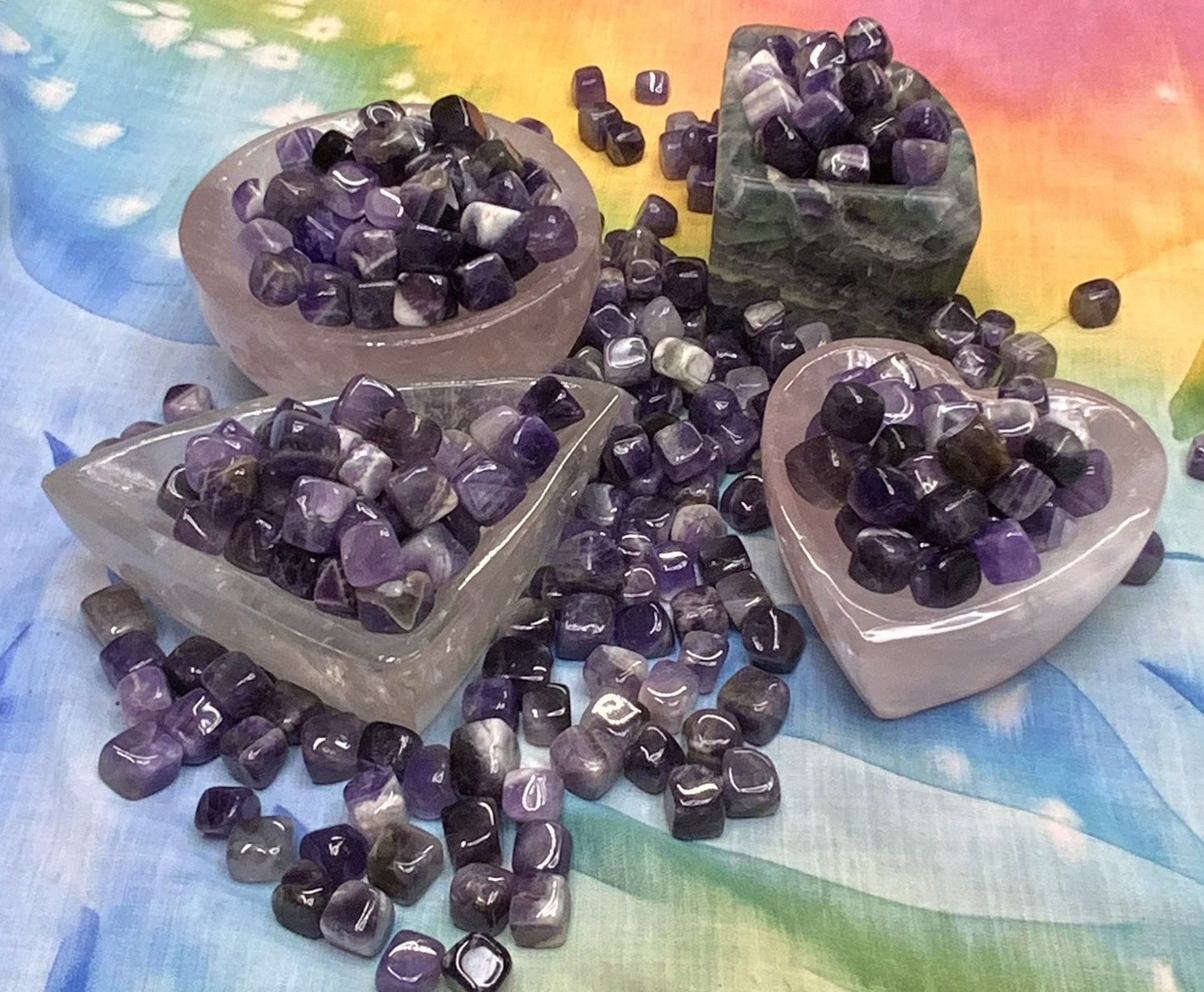 Amethyst Tumbles Small Cubes - Neatos Elements