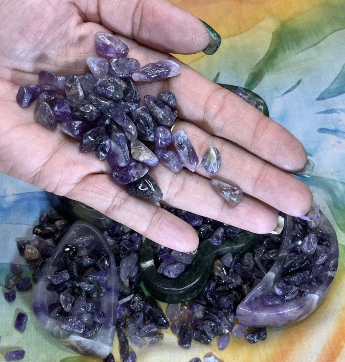 Amethyst Crystal Chips - Medium - AA Grade - Neatos Elements