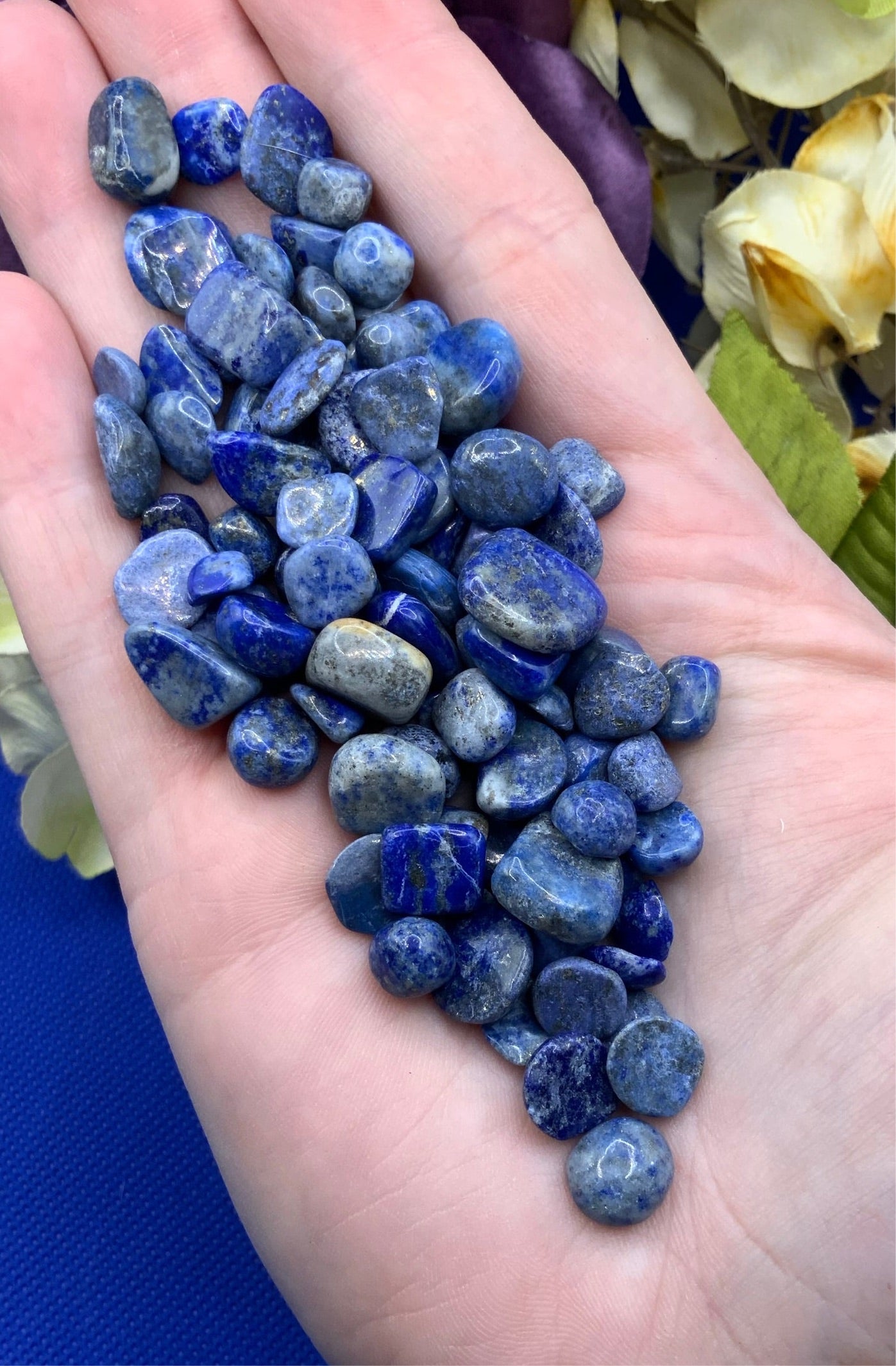 Lapis Lazuli Crystal Chips - Medium - A Grade - Neatos Elements