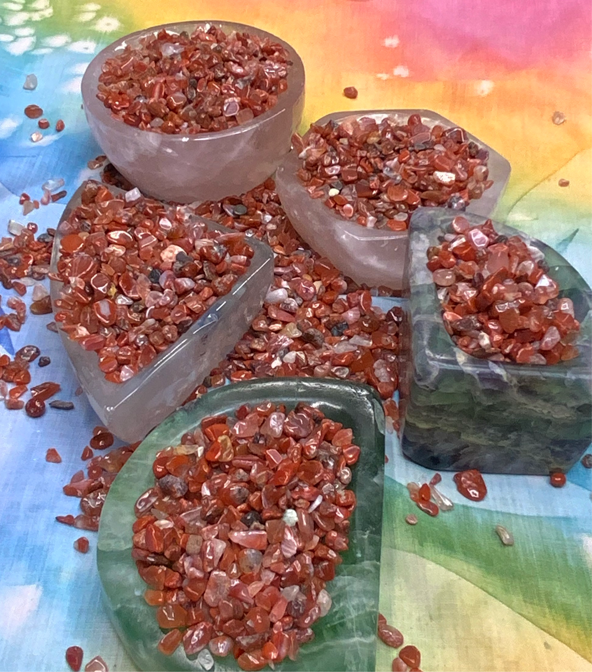 Carnelian Crystal Chips - Small - A Grade - Neatos Elements