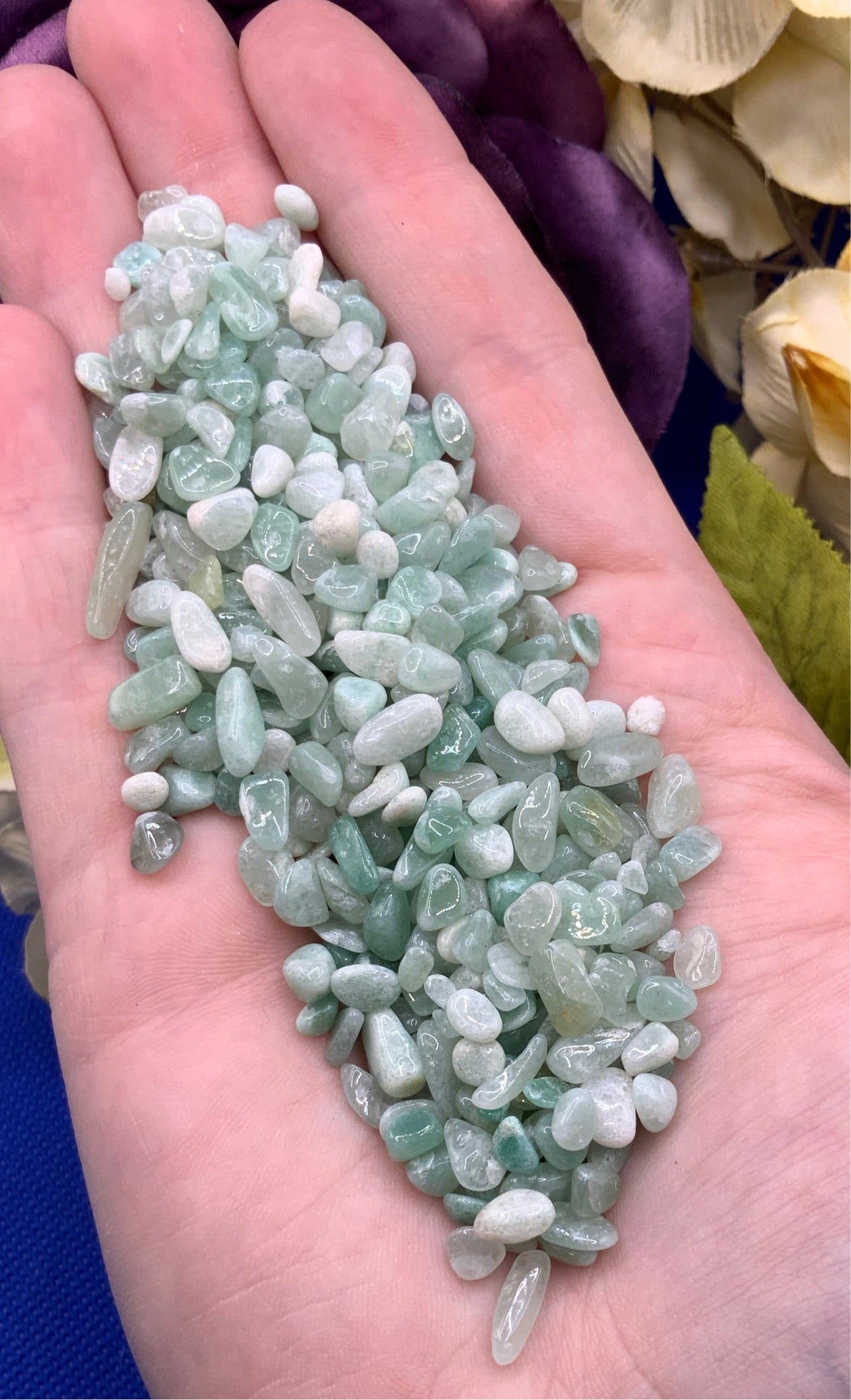 Green Adventurine Crystal Chips - Small- A Grade - Neatos Elements